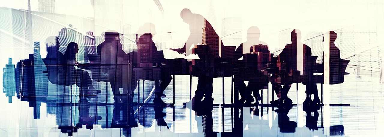Administration Directory Header Image Group of people at a meeting