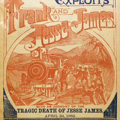 The James Boys book cover