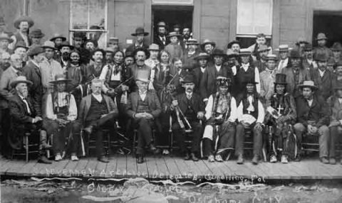 Cheyenne and Arapaho Delegates Council Over Cherokee Outlet Cheyenne and Arapaho Delegates Council Over Cherokee Outlet