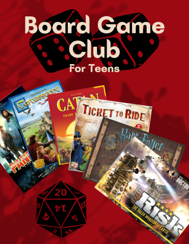 Board Game Club Flyer