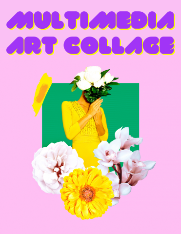 Multimedia Art Collage Flyer