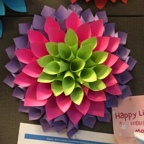 Giant Paper Flower