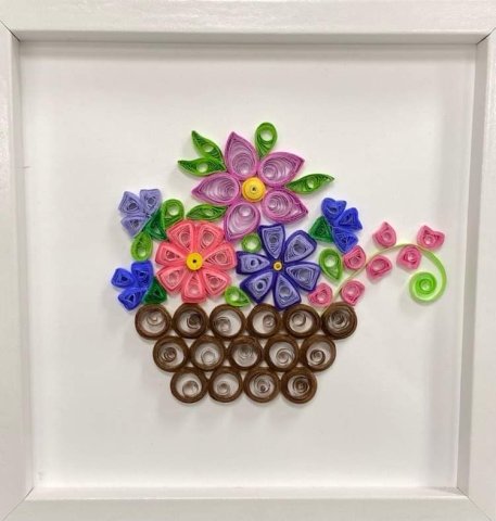 Quilled Basket