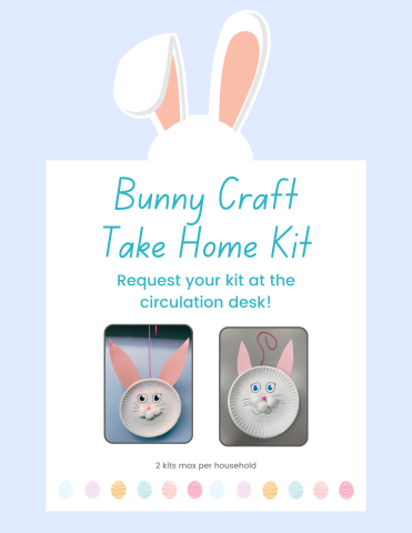 Poster of bunny craft