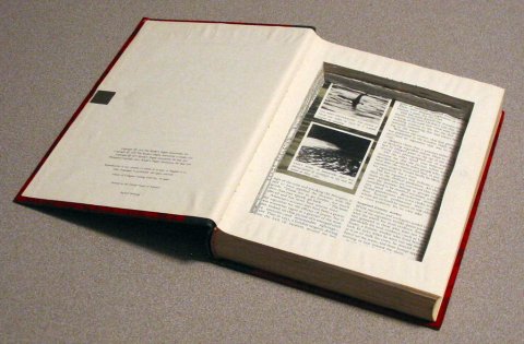 A book with a secret compartment inside