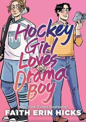 Book jacket for Hockey Girl Loves Drama Boy