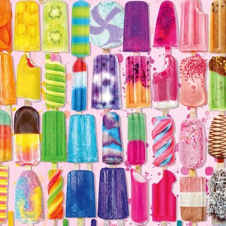 colorful ice cream bars