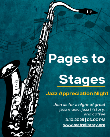 Pages to Stages: 3/10/25 from 6-8 P.M.