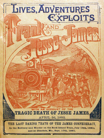 The James Boys book cover