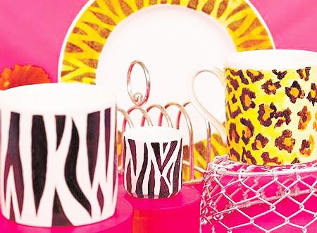 Animal Print Mugs