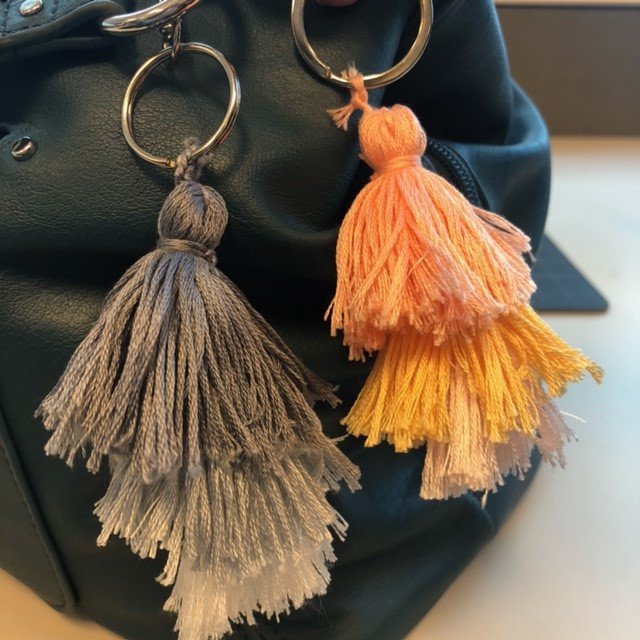 Tassel keychains