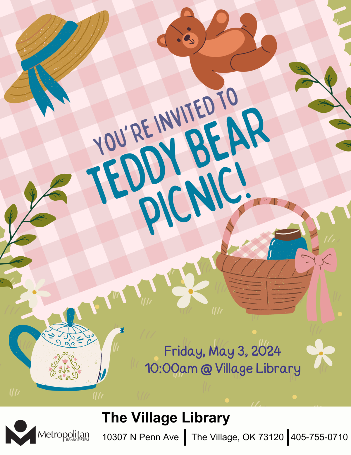 Teddy Bear Picnic Flyer