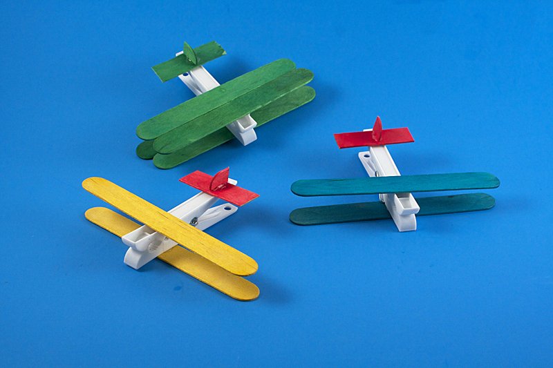 Clothespin Airplanes