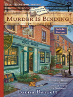 Book cover of Murder Is Binding by Lorna Barrett