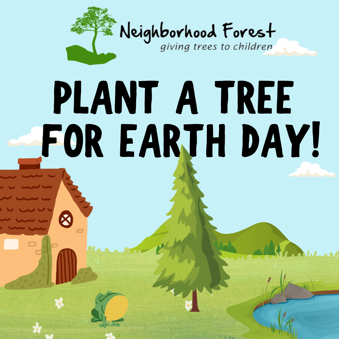 "Plant a Tree for Earth Day" Promotional Flyer