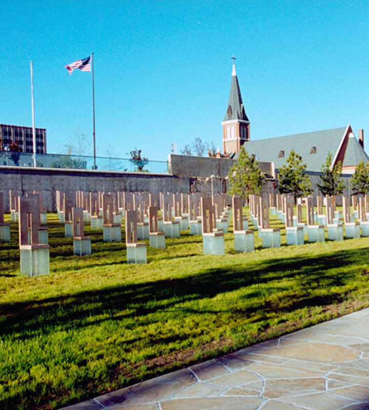 Historical Images of the Oklahoma City Bombing and Memorial